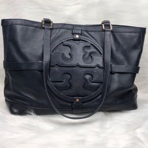 TORY BURCH dark blue purse